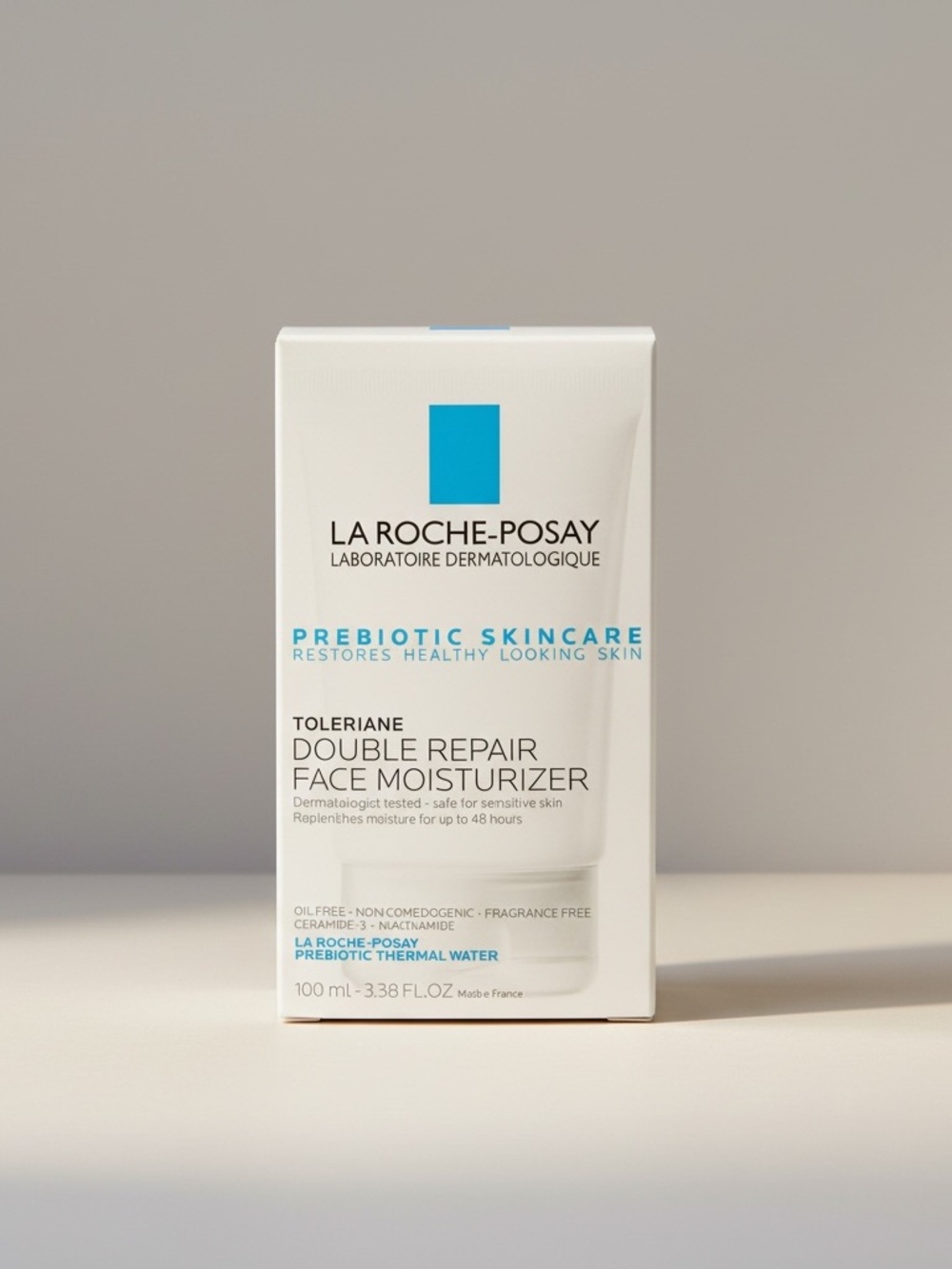 La Roche Posay Double Repair Face Moisturizer 3.38oz Sensitive Skin NWT